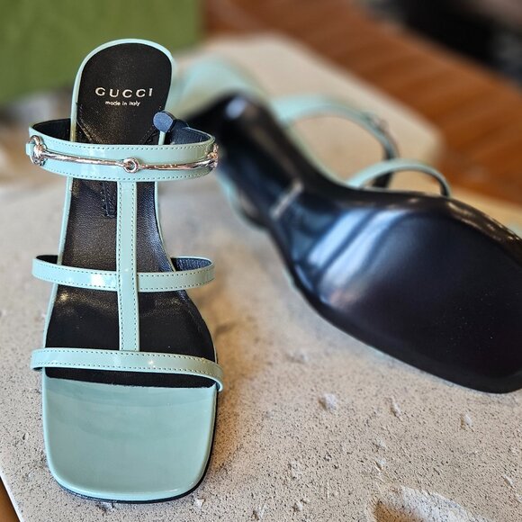 Gucci Horsebit caged mules size 37+ - Picture 3 of 7